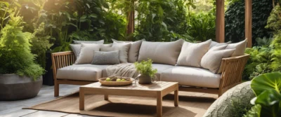 Canapé cocoon extérieur : confort durable pour votre jardin
